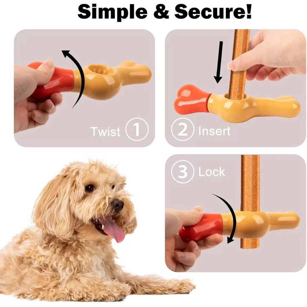 Bully stick holder
