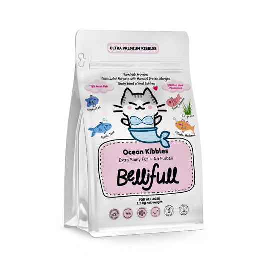 Bellifull Grain Free Gently Baked Slow Baked Cat Kibbles. Pure Fish Kibbles