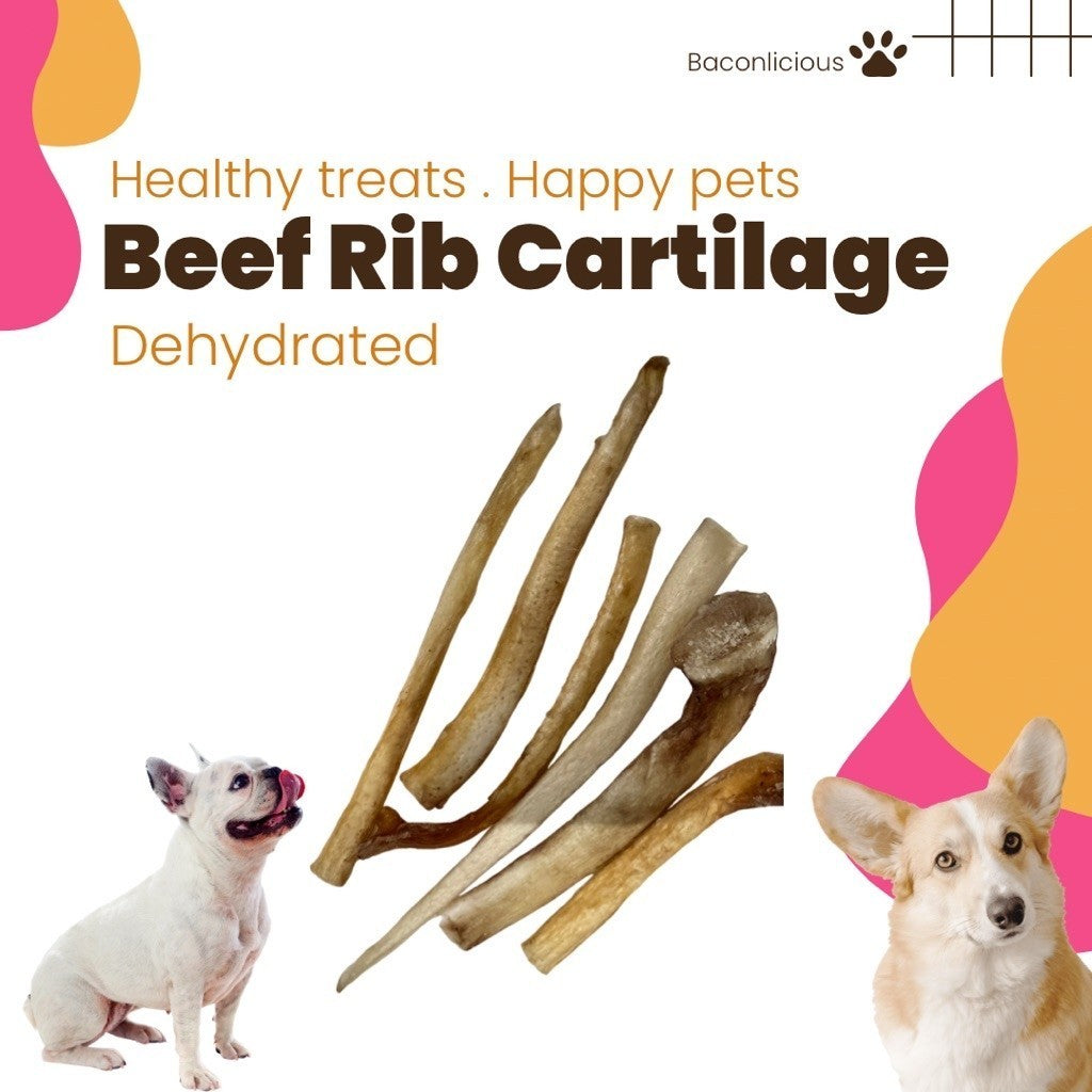 Dehydrated Beef Rib Cartilage 50g