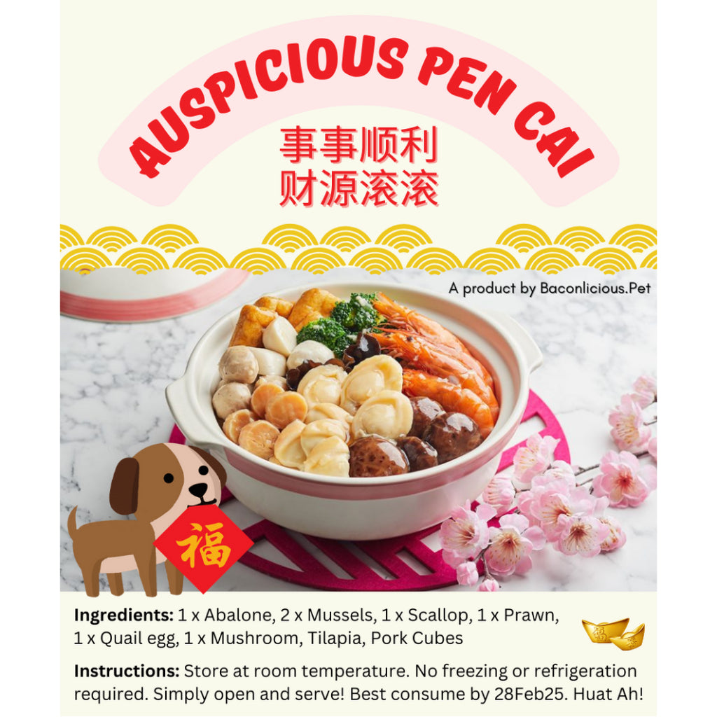 CNY Pen Cai for Dogs