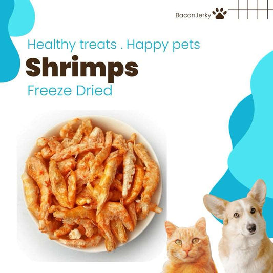 Freeze Dried Shrimps - Baconlicious