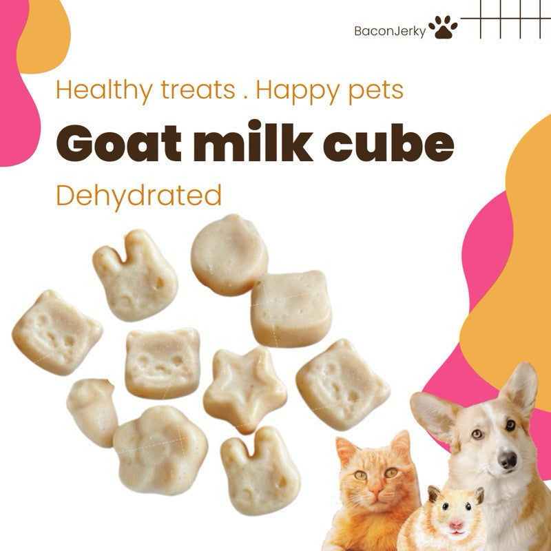 100% goat milk cube for pets.