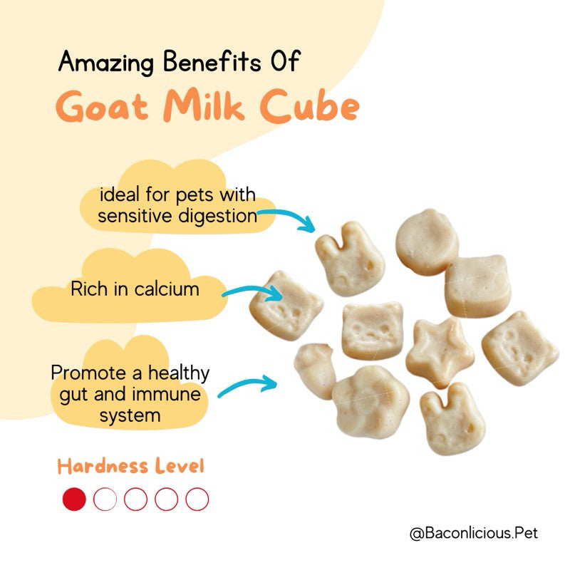 100% goat milk cube for pets.