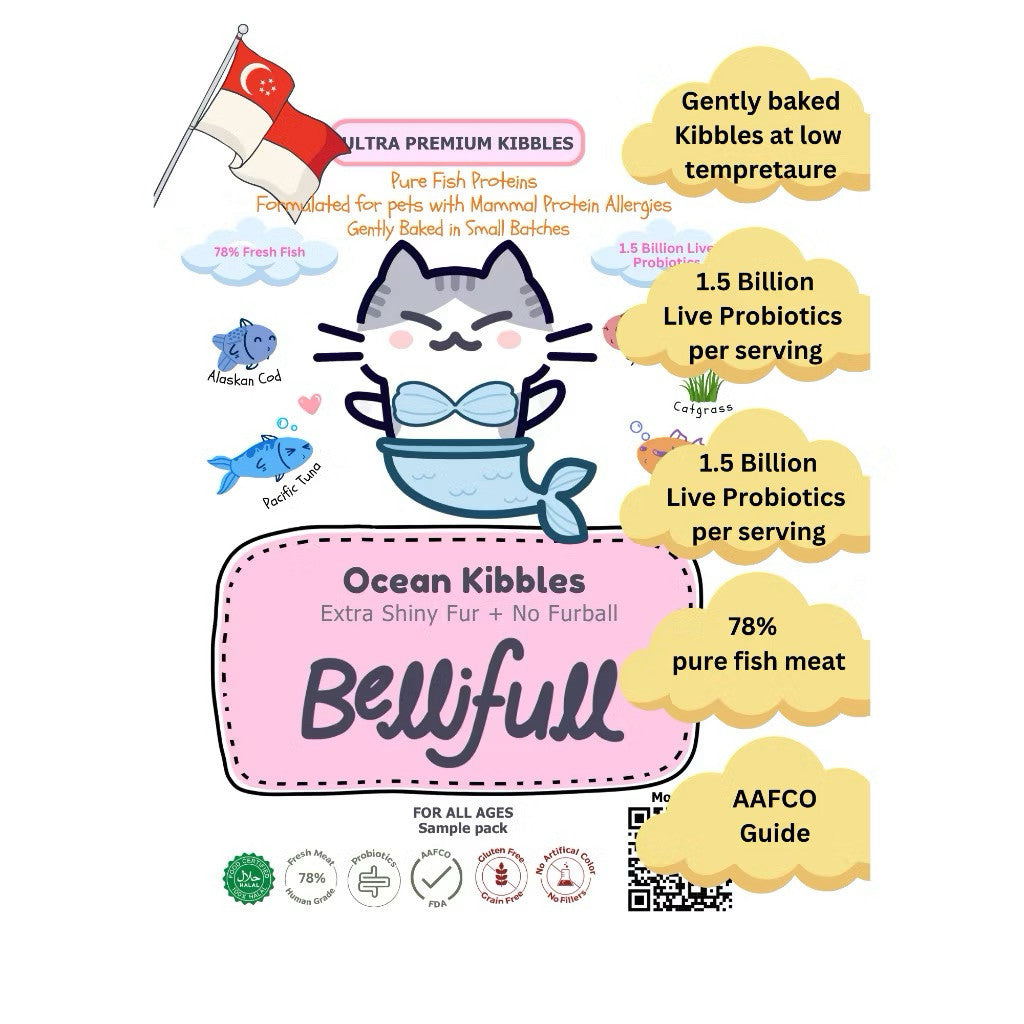 Bellifull kibbles bundle of 3. Cat kibbles, dog kibbles
