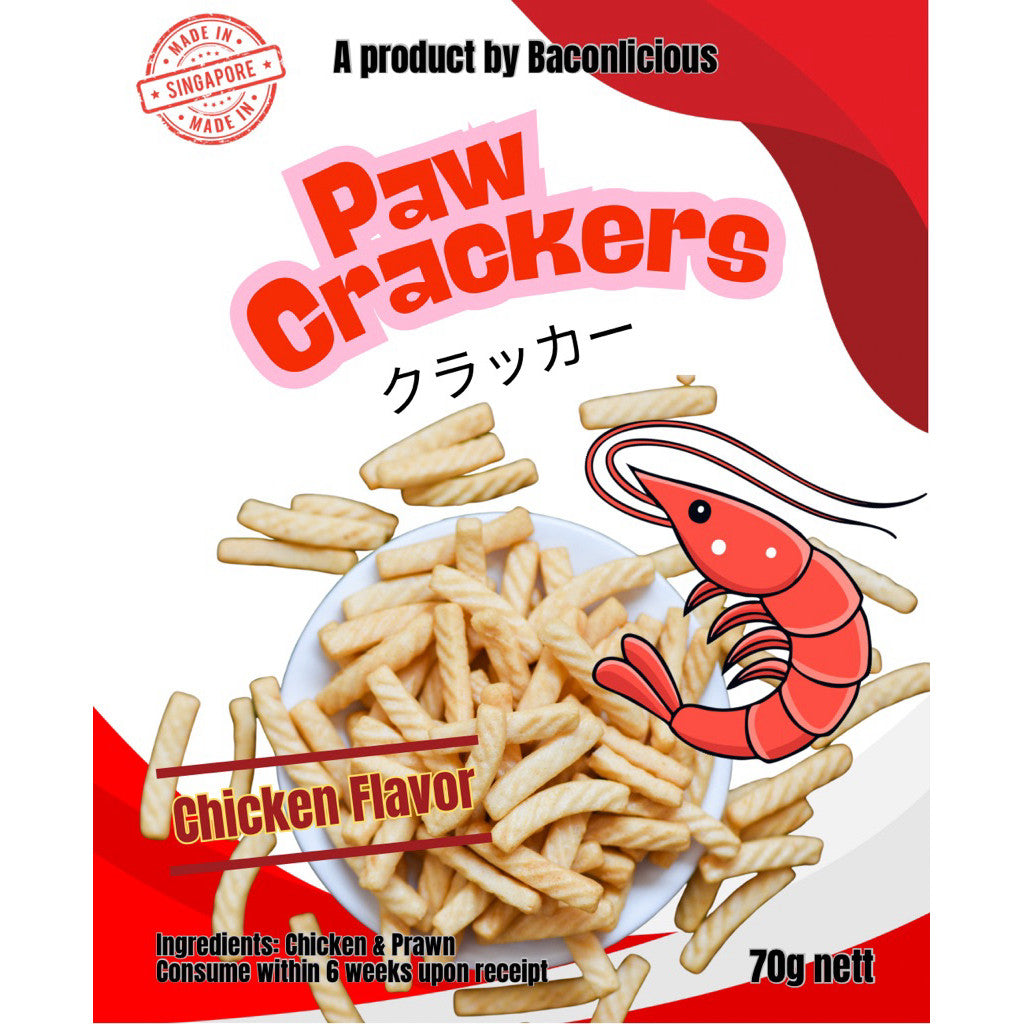 Paw-cracker for pets. Dog snacks. Cat snacks